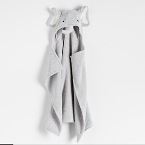 Crate and Barrel Elephant Baby Towel